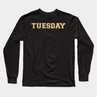 Luxurious Black and Gold Shirt of the Day -- Tuesday Long Sleeve T-Shirt